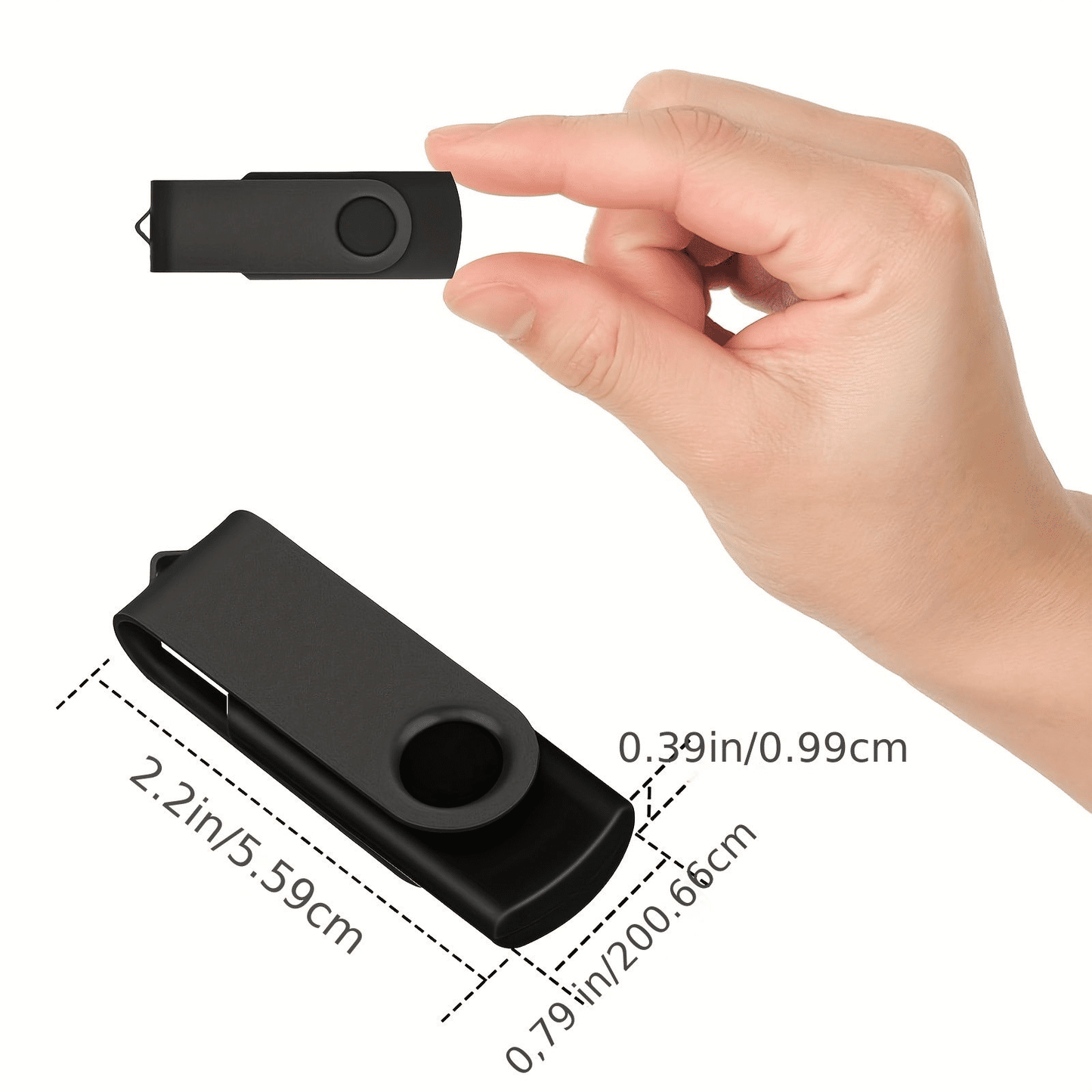 Bensoo High-Speed Metal USB Flash Drive: Portable Shockproof U Disk for Computers