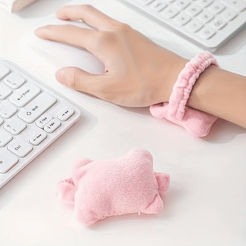 Ergonomic Memory Foam Wrist Support Pillow: Anti-Wear Hand Pad for Keyboard Typing