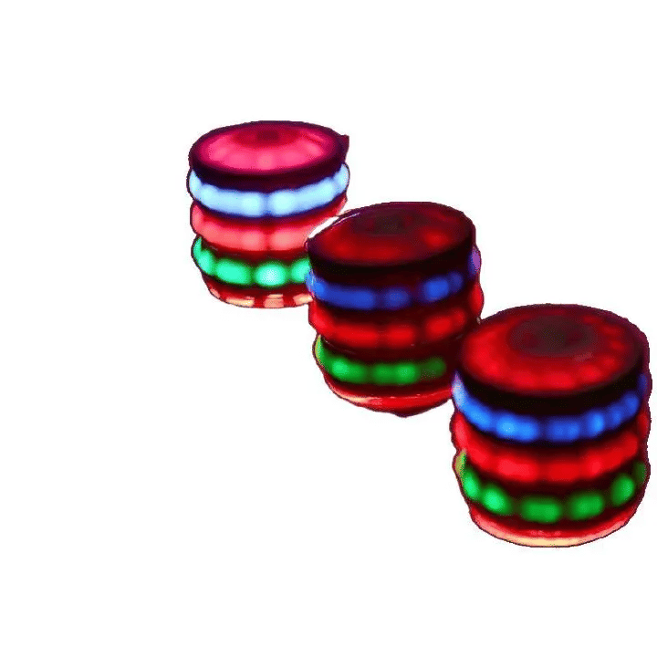 Laser Gyroscope Nostalgic Toy with Music and Automatic Rotation