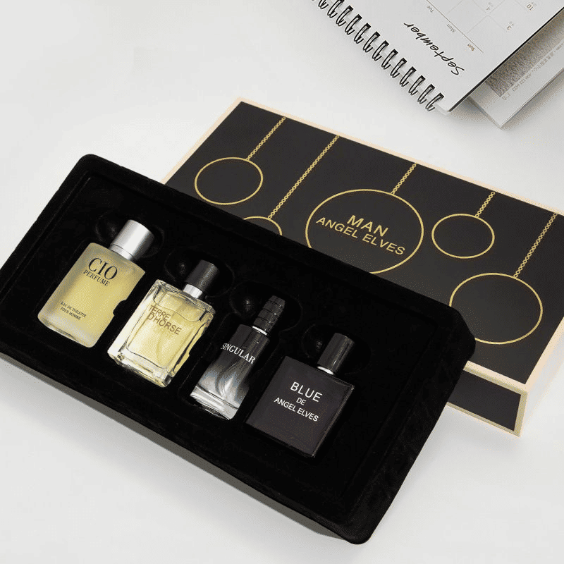 4-Piece Men's Perfume Set Long-Lasting Fragrance Collection