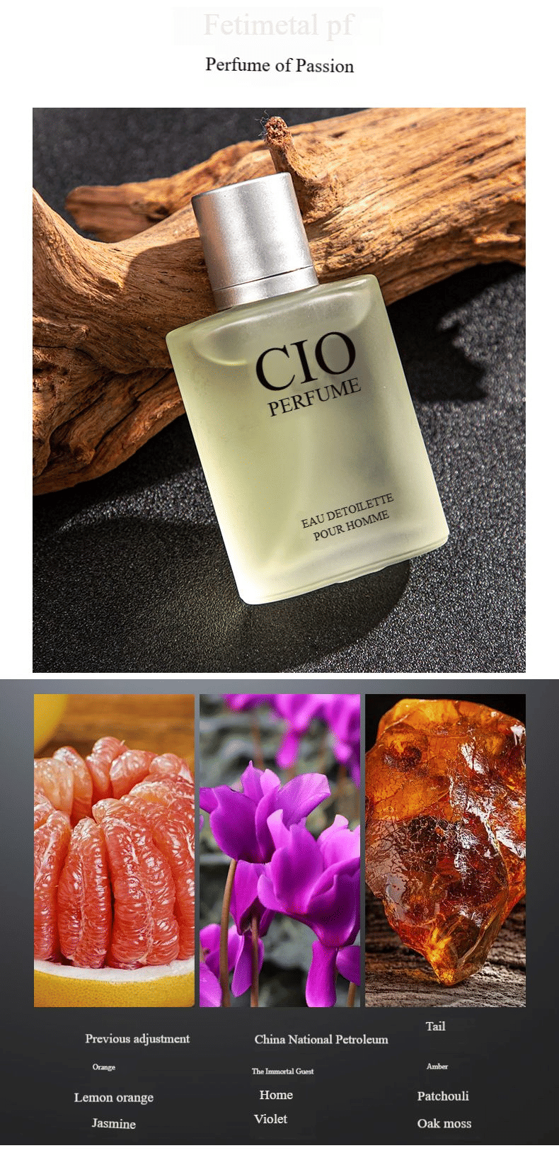 4-Piece Men's Perfume Set Long-Lasting Fragrance Collection