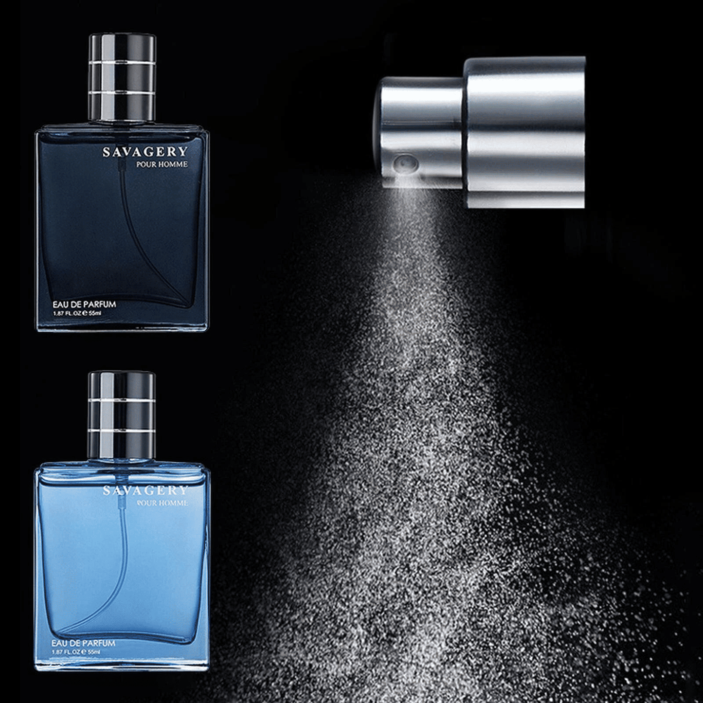 Ocean Perfume Men's Fragrance Spray 50ml Long Lasting Woody Scent