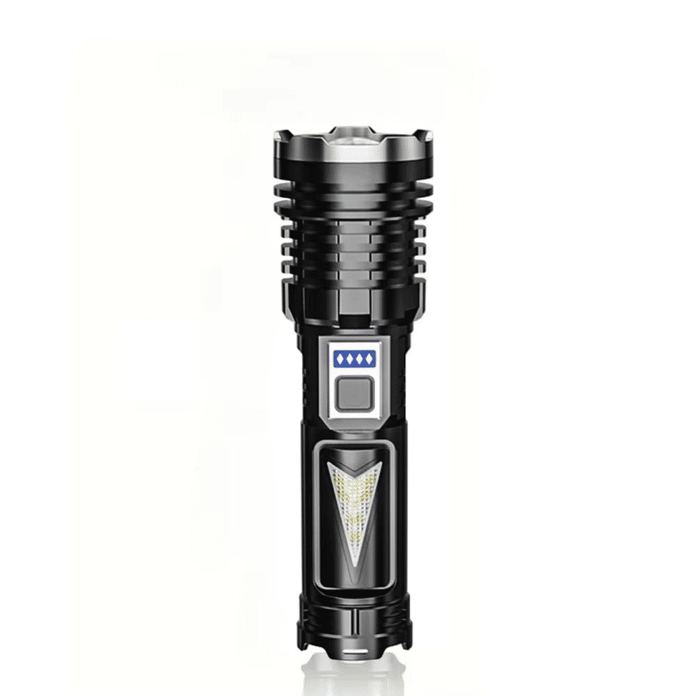 High Strong Light USB Rechargeable LED Flashlight Tactical Torch Camping Lamp