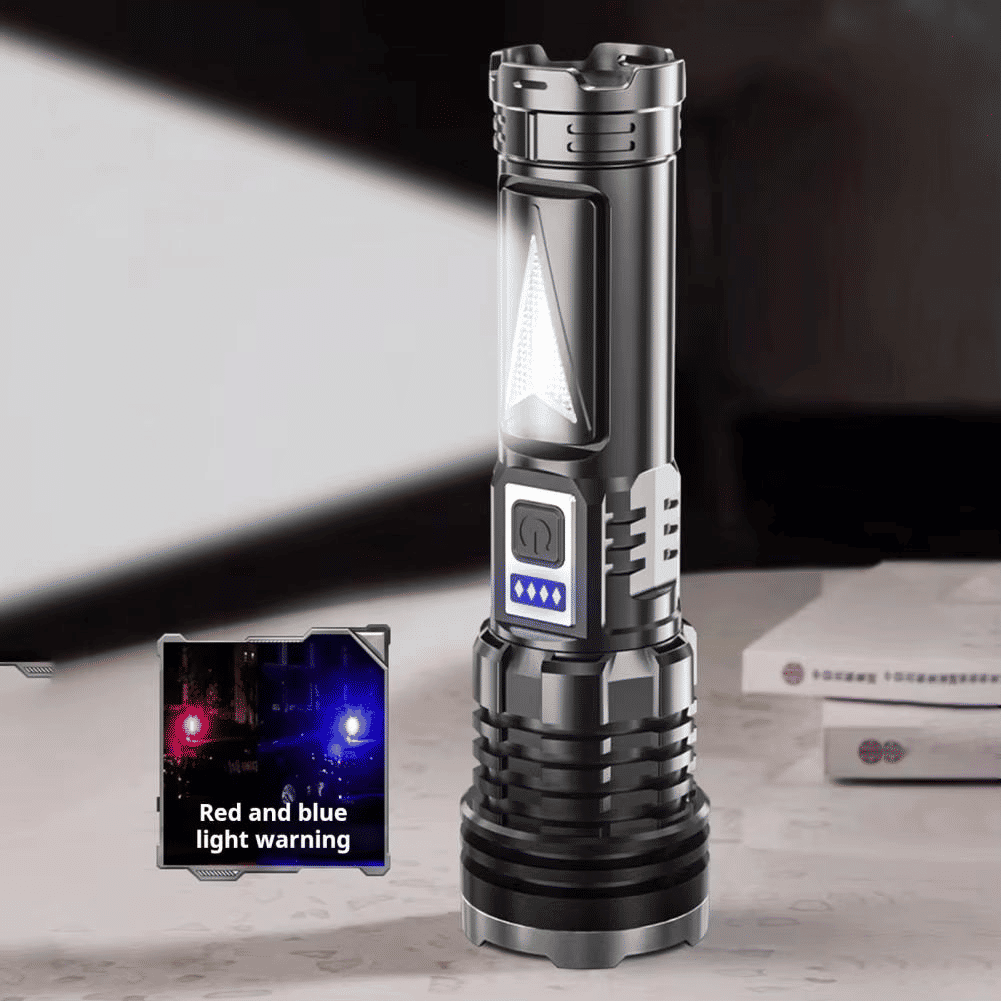 High Strong Light USB Rechargeable LED Flashlight Tactical Torch Camping Lamp