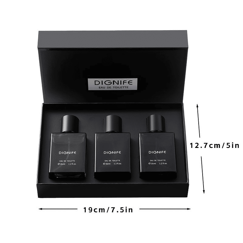 Men's Cologne 3-Piece Gift Set 105ml Floral Fruity Fragrance
