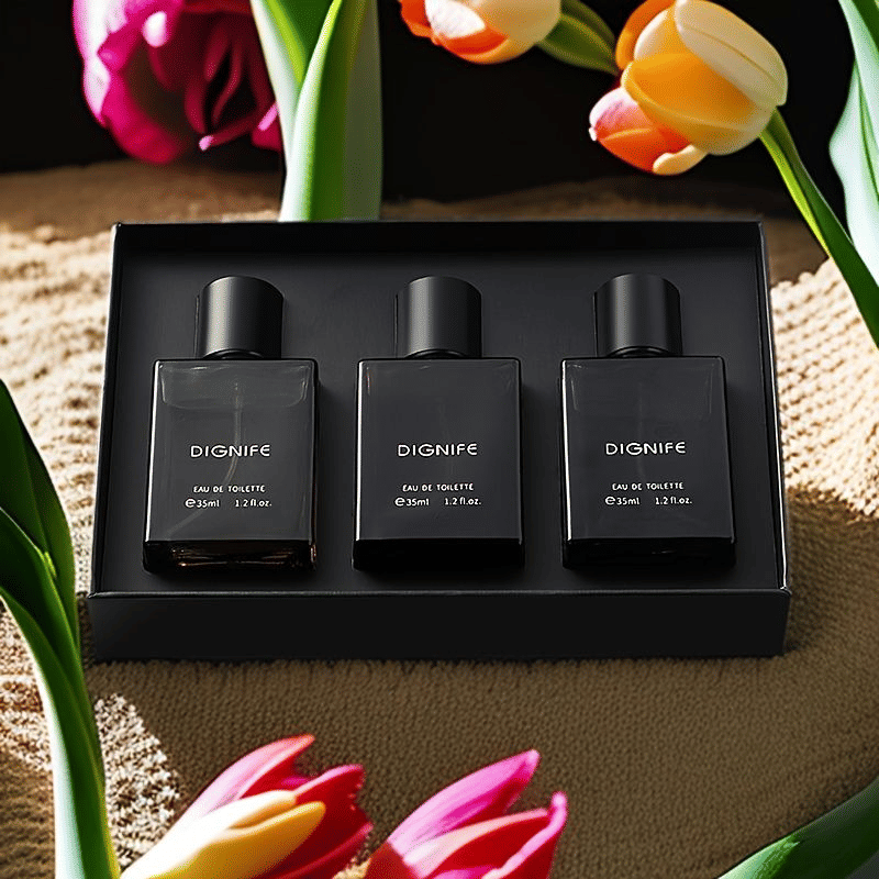 Men's Cologne 3-Piece Gift Set 105ml Floral Fruity Fragrance