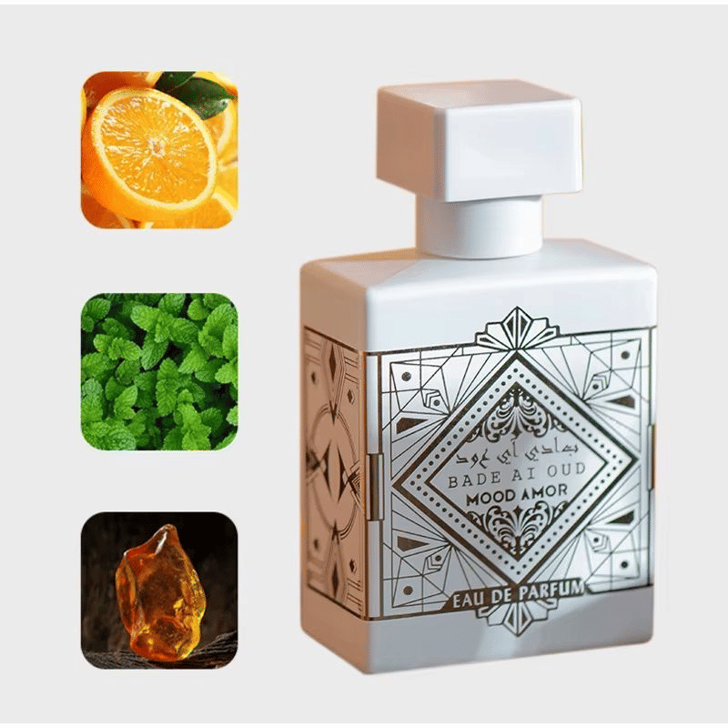 Wooden Flower Fruit Scent Perfume Set for Men Musk Cedar Amber