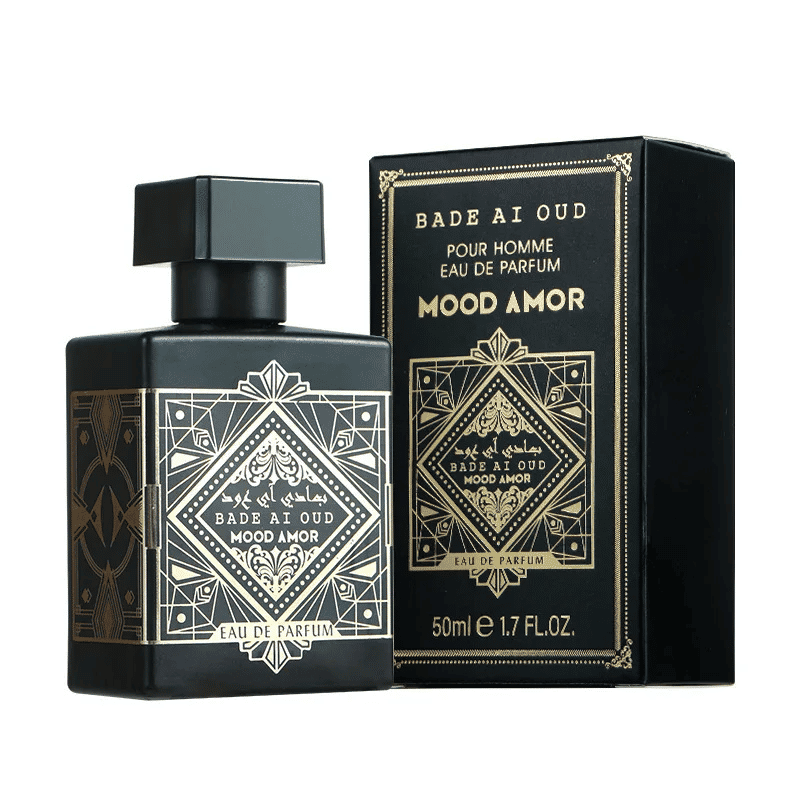 Wooden Flower Fruit Scent Perfume Set for Men Musk Cedar Amber