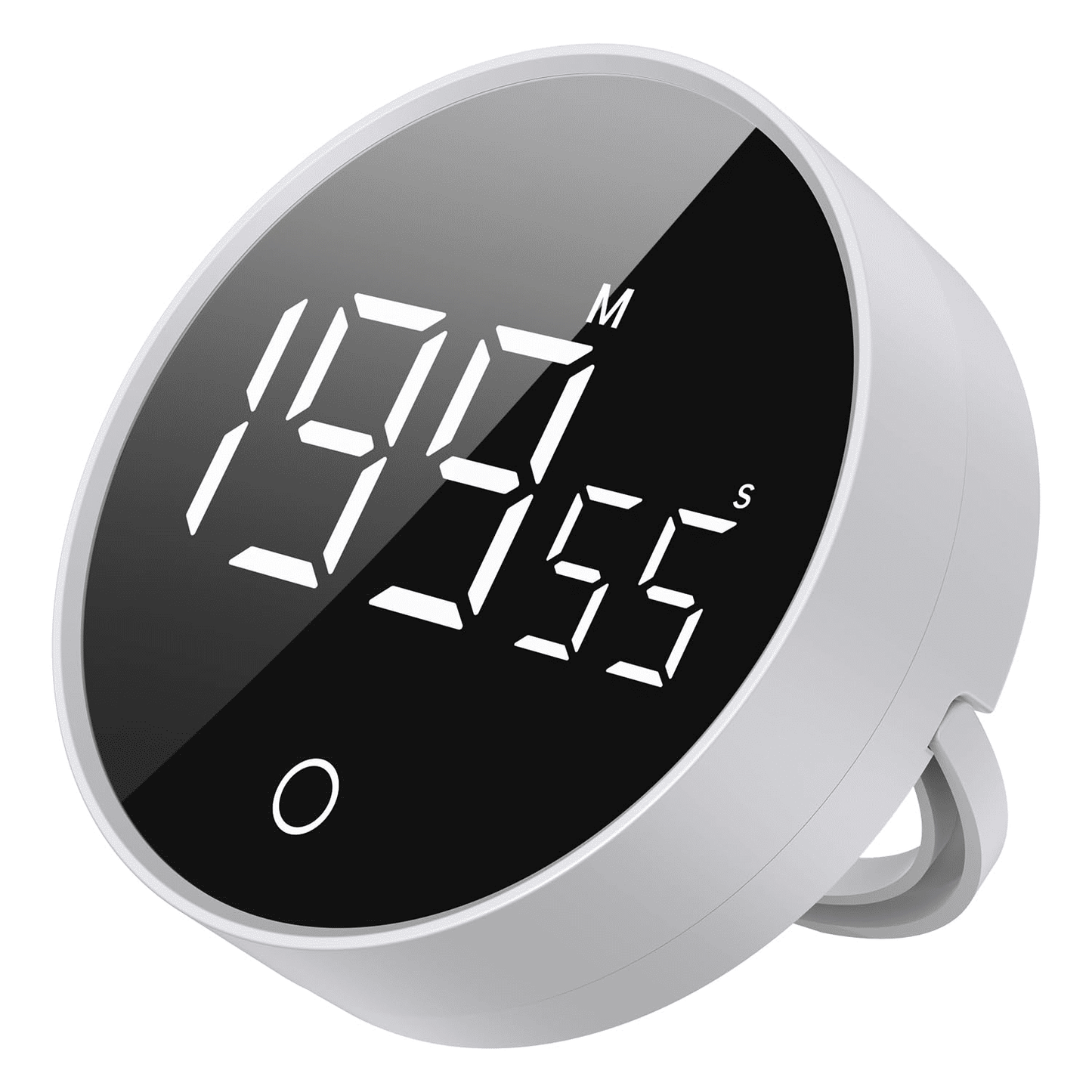 Magnetic Digital Kitchen Timer, Large LED Visual Countdown Timer, Adjustable Volume