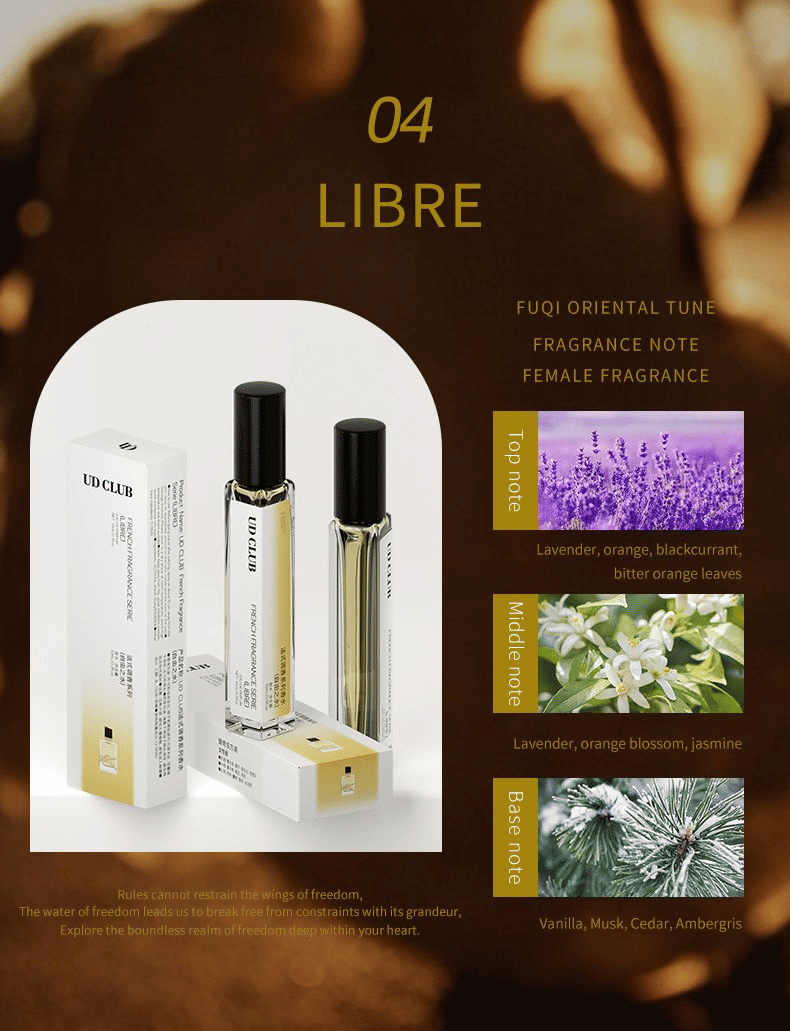 Free Water Long-lasting Fragrance Women's Perfume 10ml