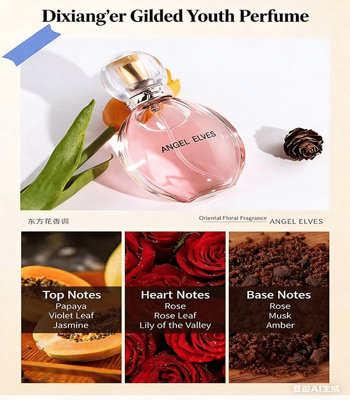 Angel Elves 4-Piece Women's Eau de Parfum Fragrance Gift Set