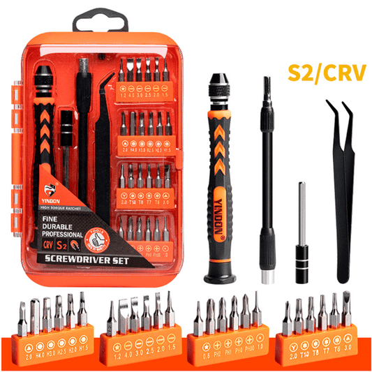 28-in-1 Precision Magnetic Screwdriver Set for Electronics Repair