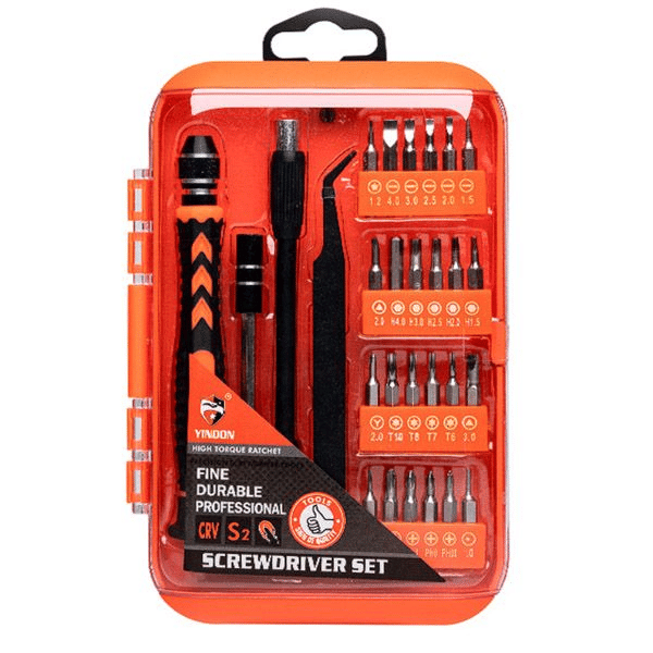 28-in-1 Precision Magnetic Screwdriver Set for Electronics Repair