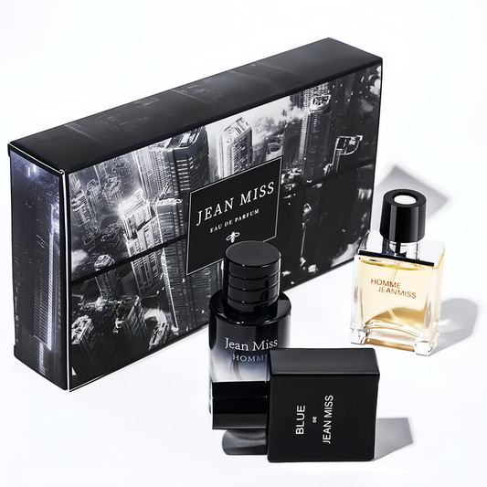 3-Piece Men's Perfume Set Refreshing Long-Lasting Fragrance Gift Box 30ml