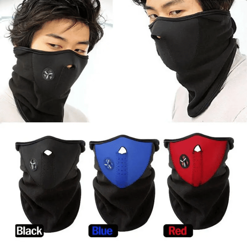 Unisex Thermal Windproof Motorcycle Neck Warmer Ski Cycling Mask - Full Face Protection