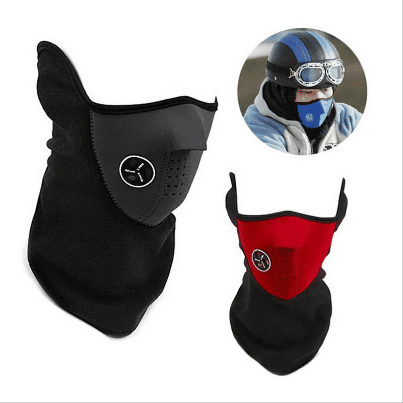 Unisex Thermal Windproof Motorcycle Neck Warmer Ski Cycling Mask - Full Face Protection