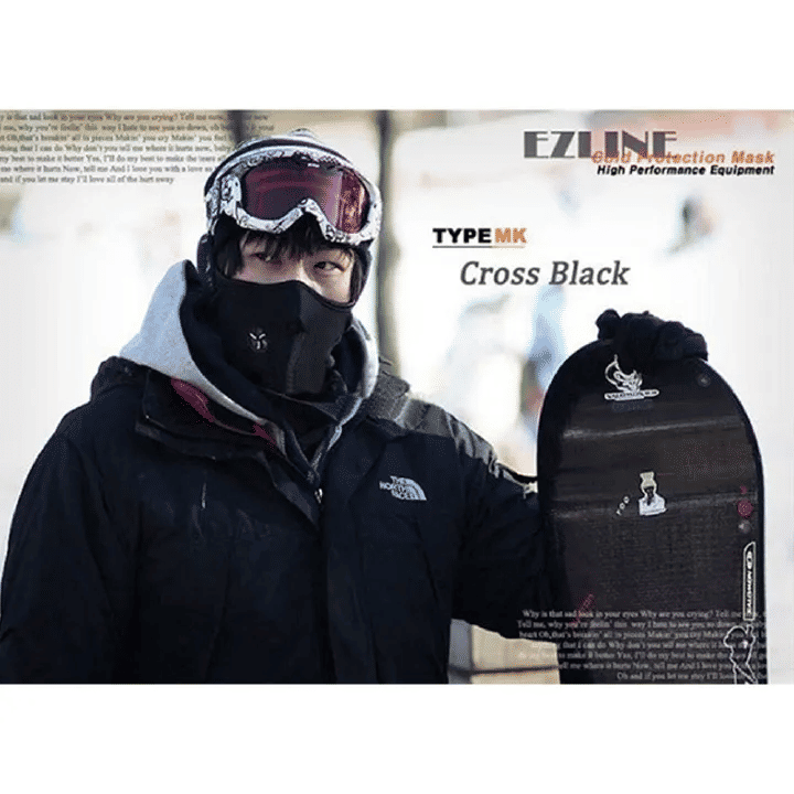 Unisex Thermal Windproof Motorcycle Neck Warmer Ski Cycling Mask - Full Face Protection