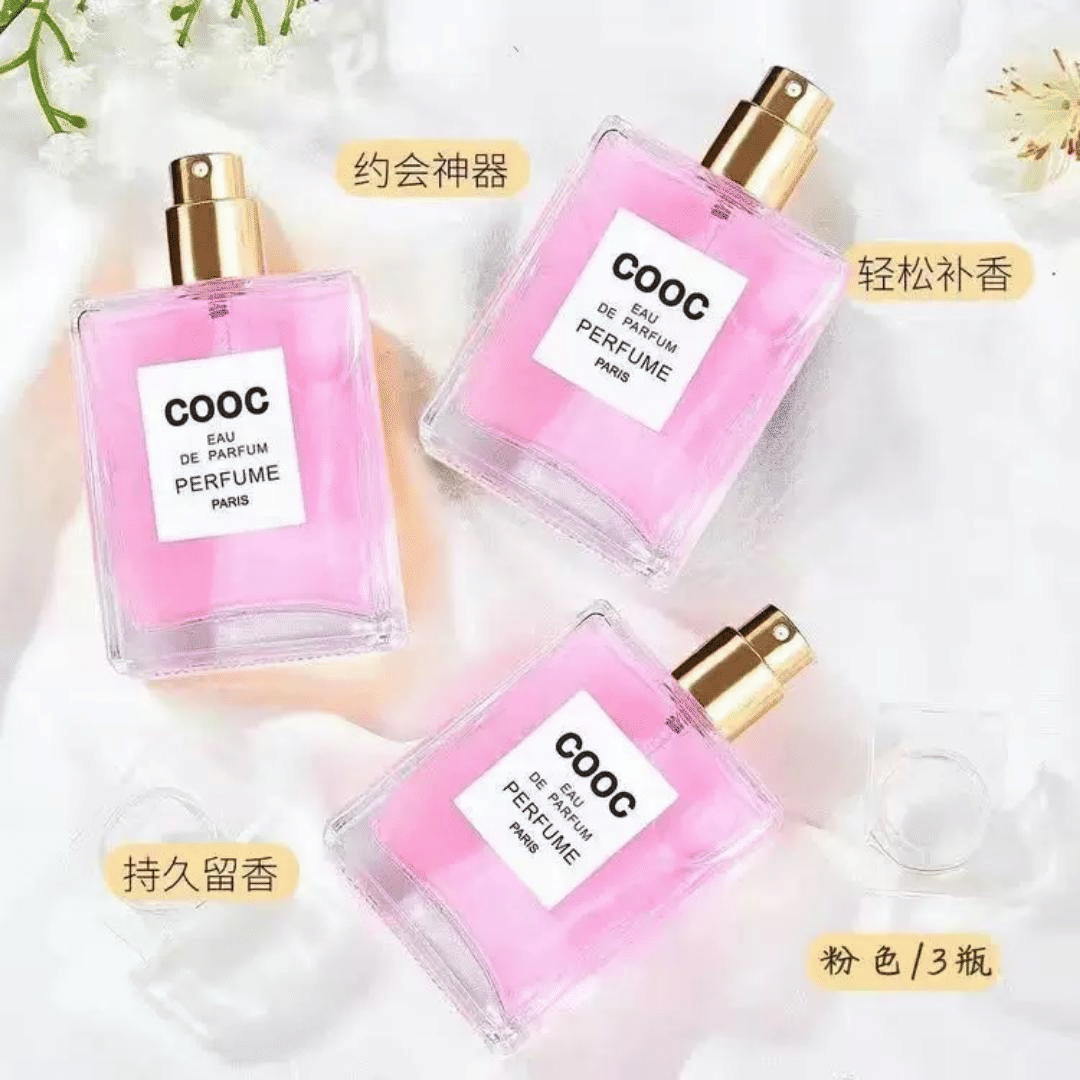 COOC Eau de Toilette Fragrance Spray for Women 50ml Pink