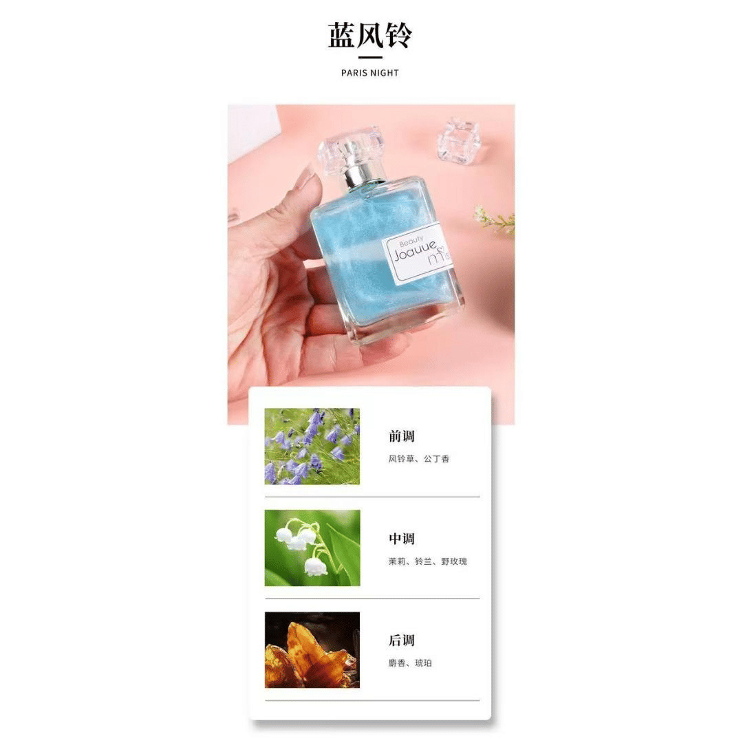 Liusand Floral Eau de Parfum 50ml Long Lasting Fragrance