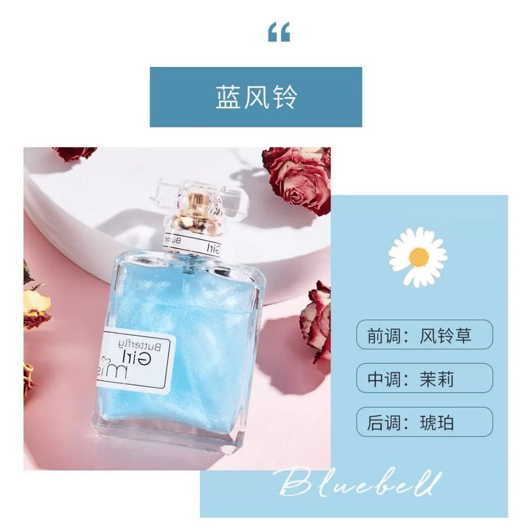 Liusand Floral Eau de Parfum 50ml Long Lasting Fragrance