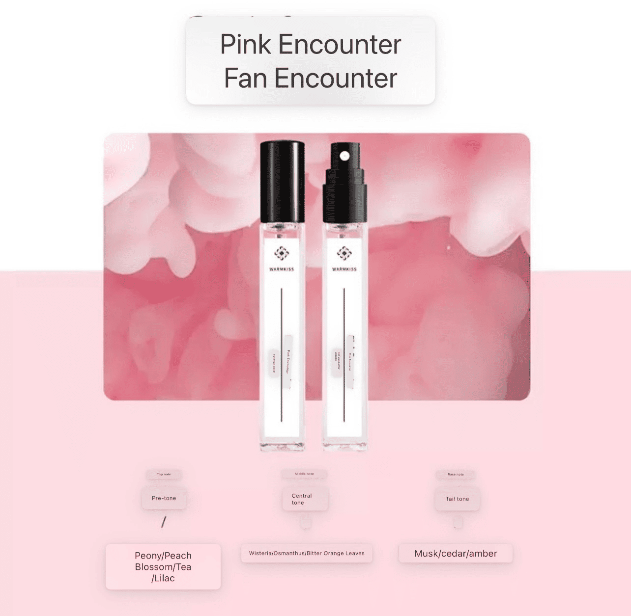 Warmkiss Tender Encounter Perfume 10ml Floral Fruity Women's Fragrance