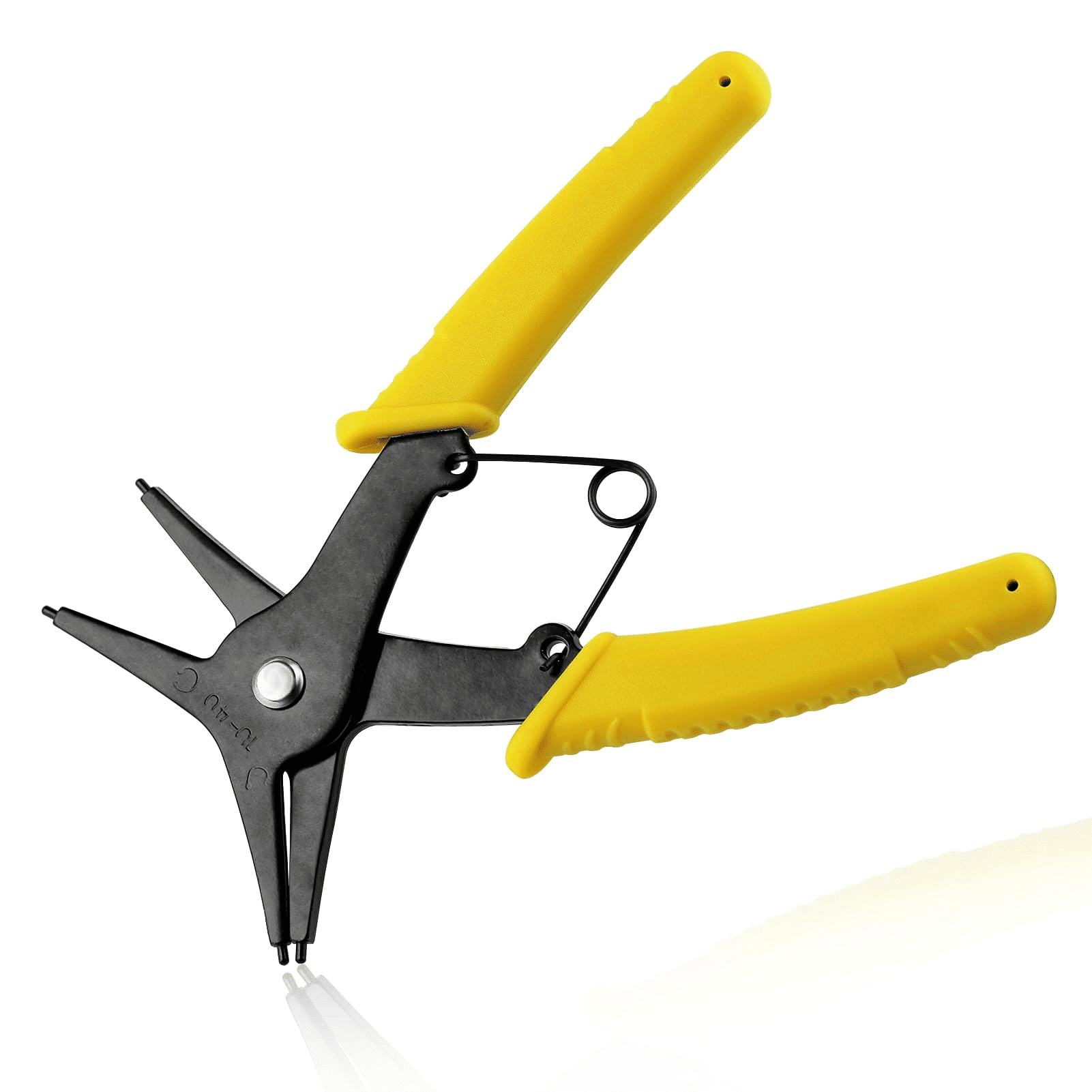Generic 2-in-1 Snap Ring Pliers Internal & External Circlip Tool 10-40mm