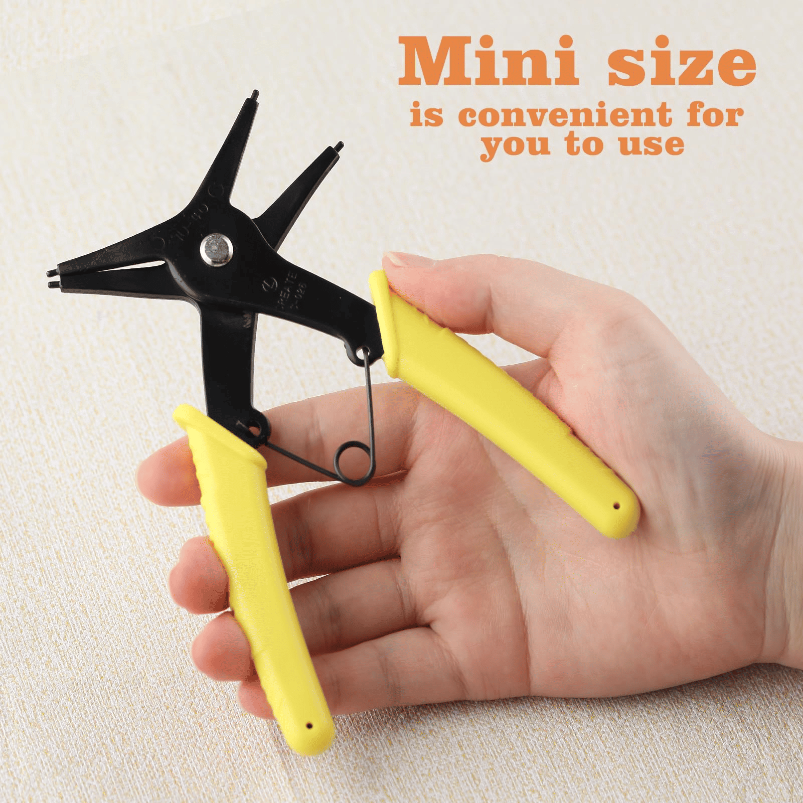 Generic 2-in-1 Snap Ring Pliers Internal & External Circlip Tool 10-40mm