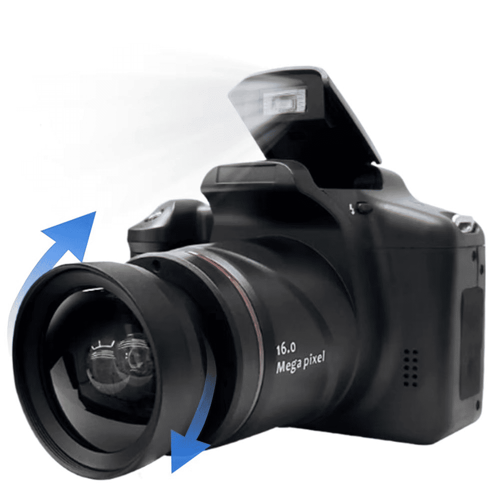 Generic 16MP Digital Camera 16X Zoom 2.4 Inch LCD Black
