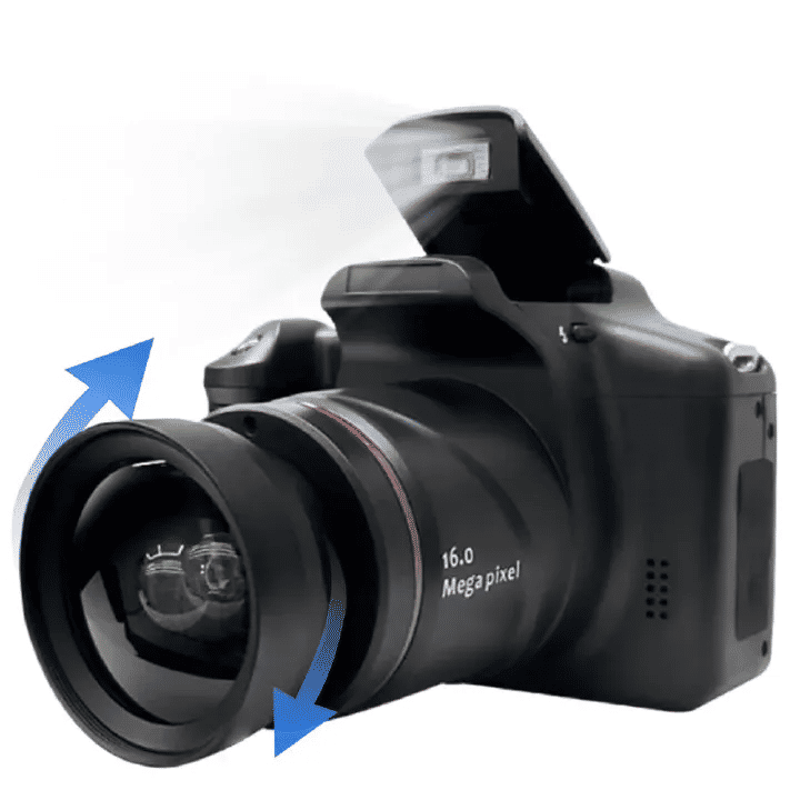 Generic 16MP Digital Camera 16X Zoom 2.4 Inch LCD Black