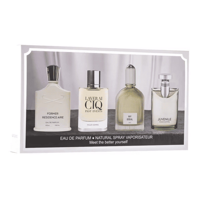 Generic Men's Perfume Set 4 Fragrances Eau de Parfum 4x25ml