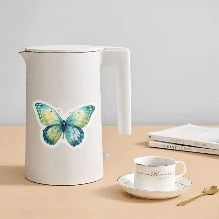 50-Piece Butterfly Sticker Set Colorful Vinyl Boho Decals