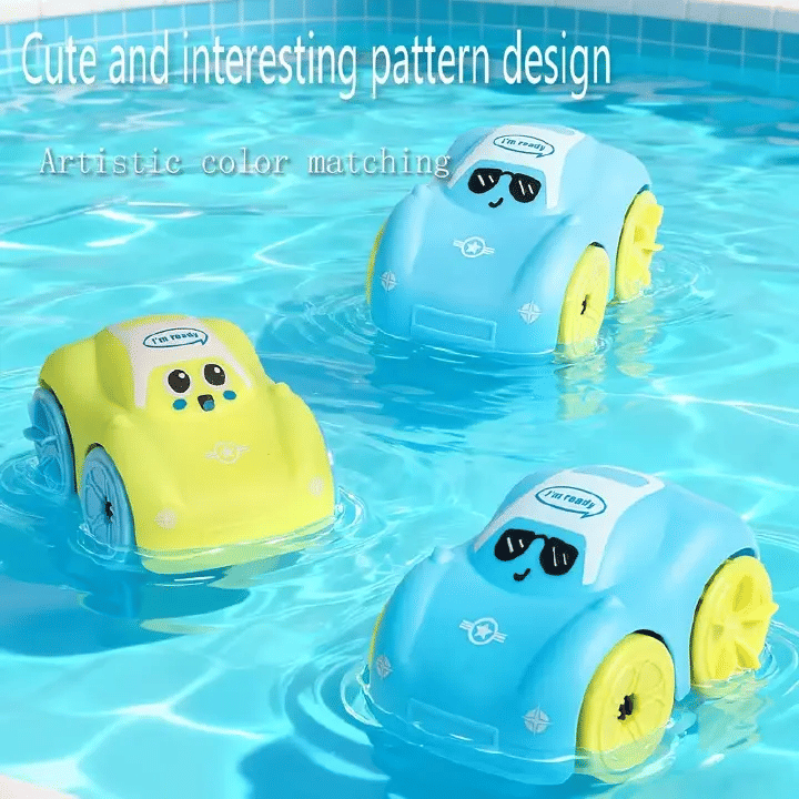 Generic Wind-Up Amphibious Toy Car for Kids and Toddlers