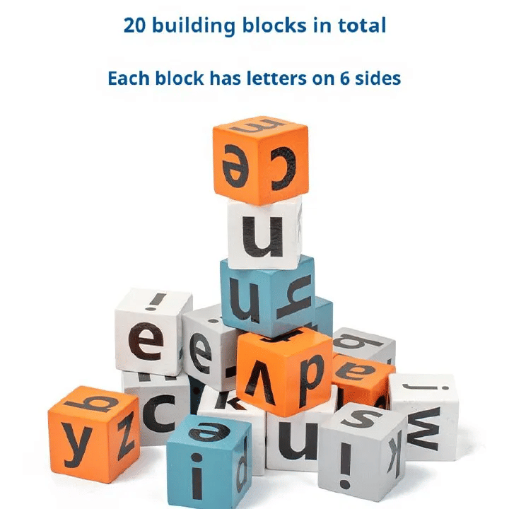 Race to Spell Interactive Alphabet Word Cube Learning Game