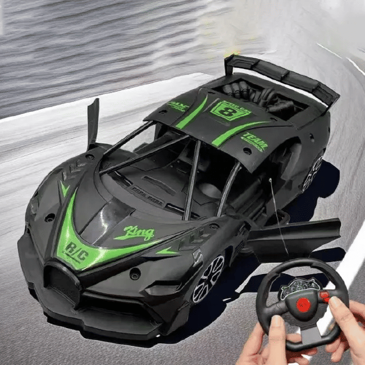 Generic High Speed Drift Remote Control Sports Racing Car Black
