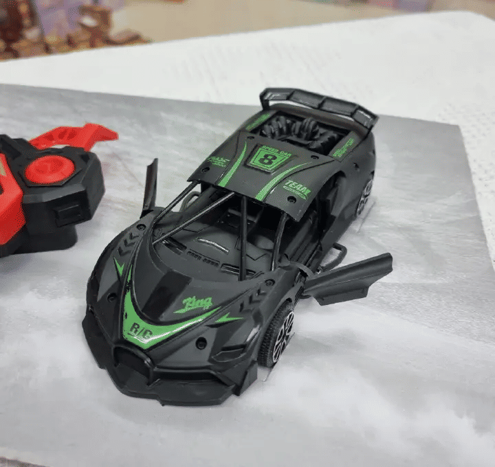 Generic High Speed Drift Remote Control Sports Racing Car Black