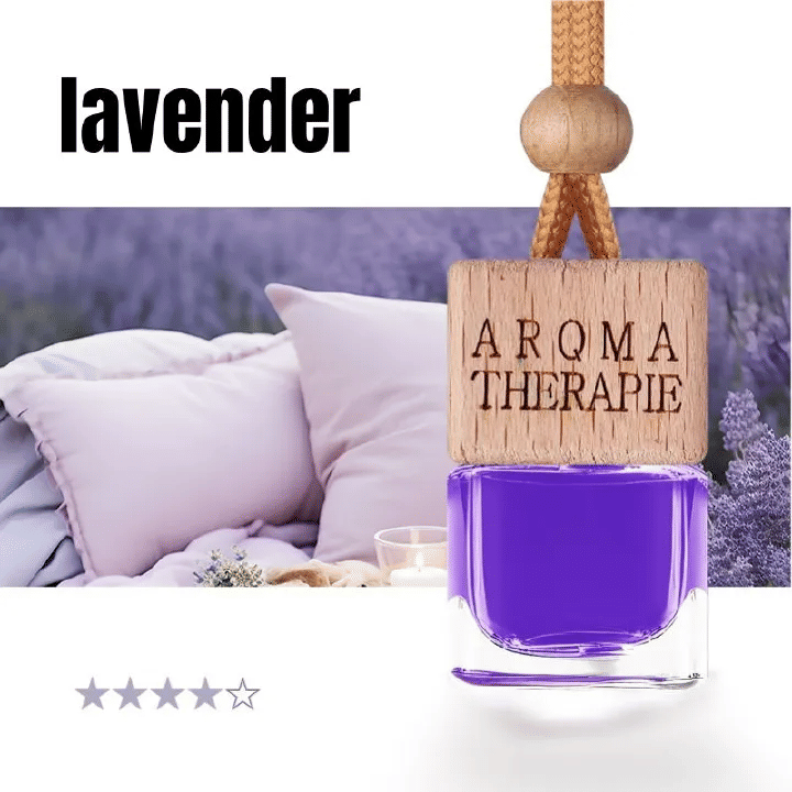 Car Hanging Perfume Air Freshener Pendant 4-Piece Set