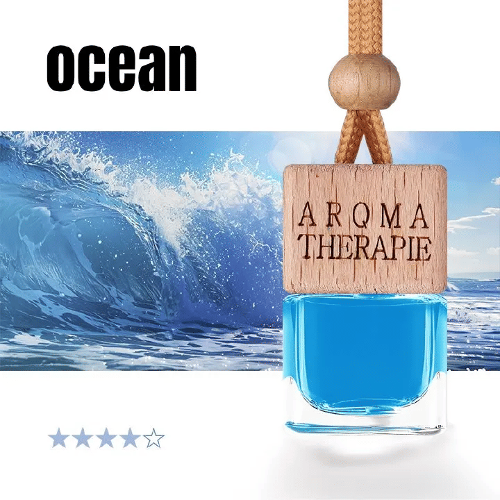 Car Hanging Perfume Air Freshener Pendant 4-Piece Set
