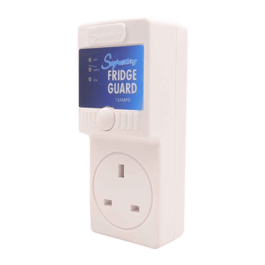Superking Fridge Guard Low Voltage Stabilizer Surge Protector White