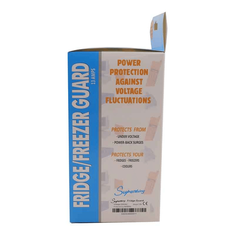 Superking Fridge Guard Low Voltage Stabilizer Surge Protector White