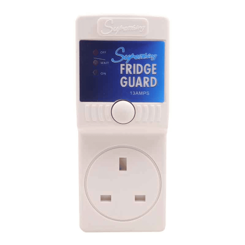 Superking Fridge Guard Low Voltage Stabilizer Surge Protector White
