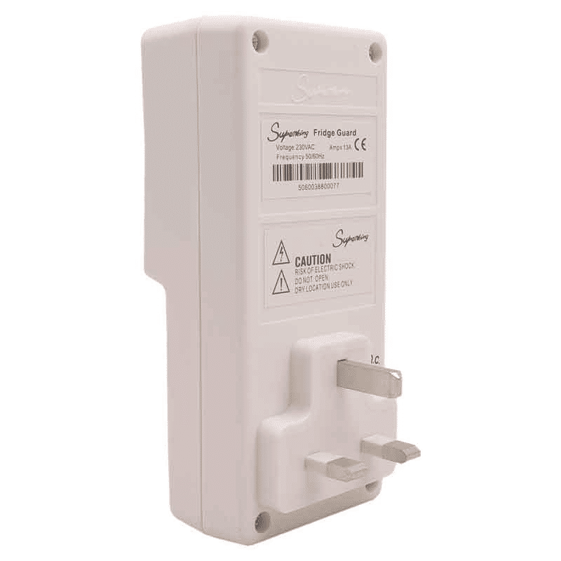 Superking Fridge Guard Low Voltage Stabilizer Surge Protector White