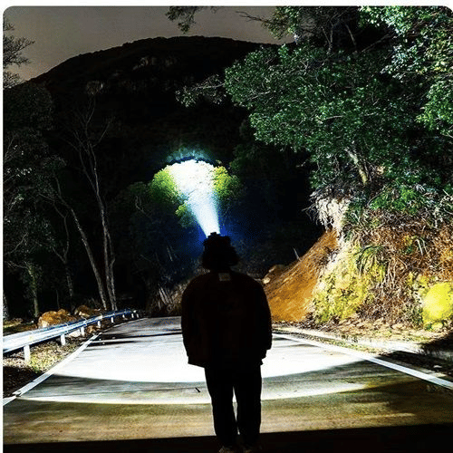 Powerful LED Headlamp: USB Rechargeable, Super Bright for Outdoor & Fishing