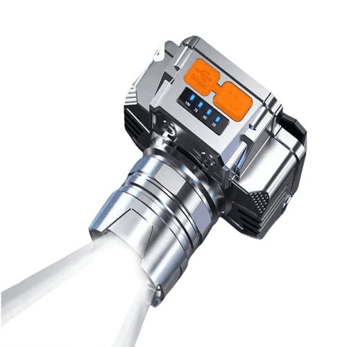 Powerful LED Headlamp: USB Rechargeable, Super Bright for Outdoor & Fishing