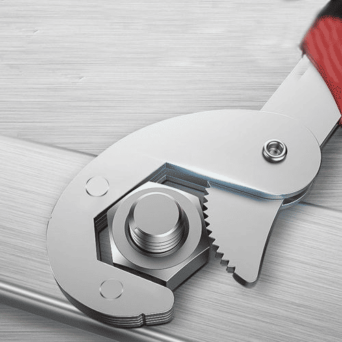 Generic Multi-functional Quick Self-tightening Adjustable Wrench 2-Piece Set
