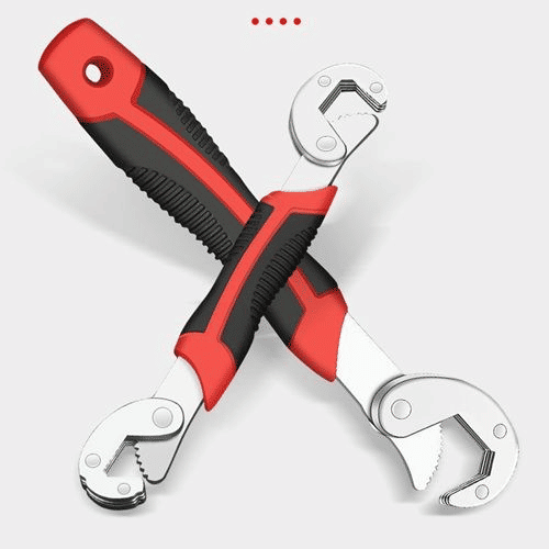 Generic Multi-functional Quick Self-tightening Adjustable Wrench 2-Piece Set