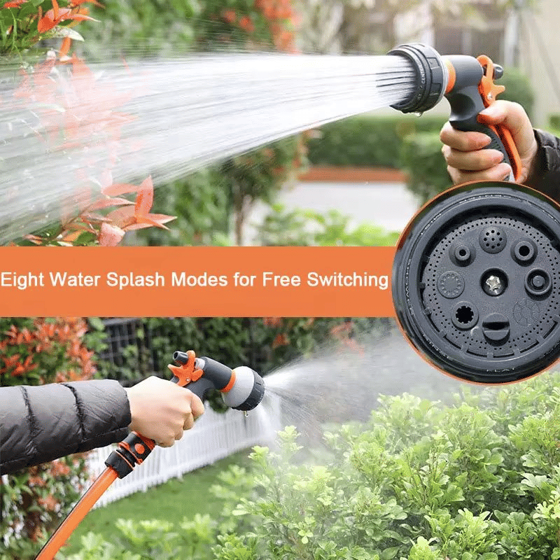 Generic High Pressure 8-Mode Garden Watering Nozzle Sprayer