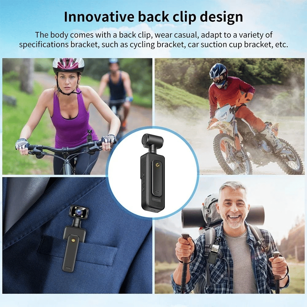 Generic Ultra HD 4K WiFi Action Camera Portable Black