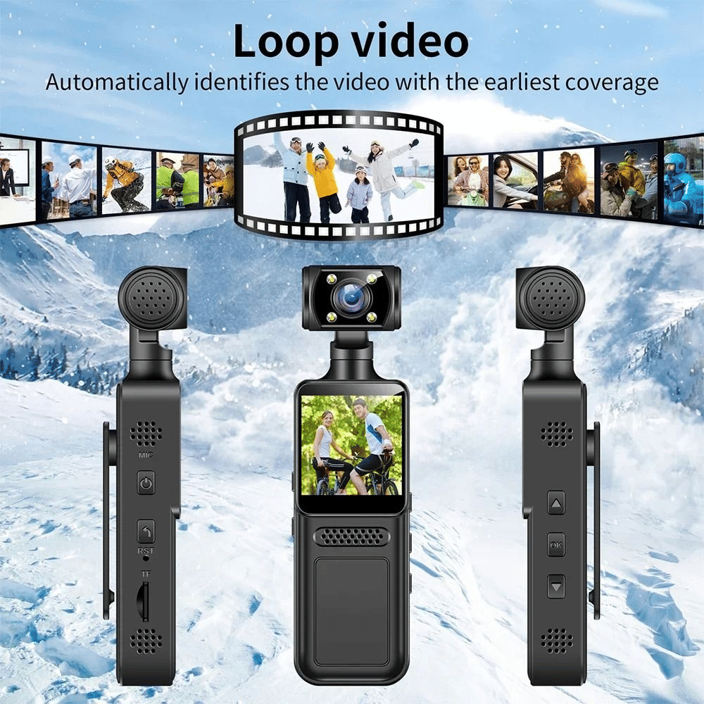 Generic Ultra HD 4K WiFi Action Camera Portable Black