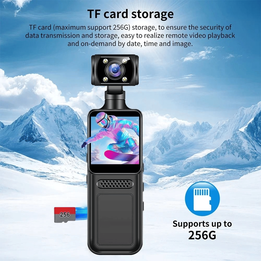 Generic Ultra HD 4K WiFi Action Camera Portable Black