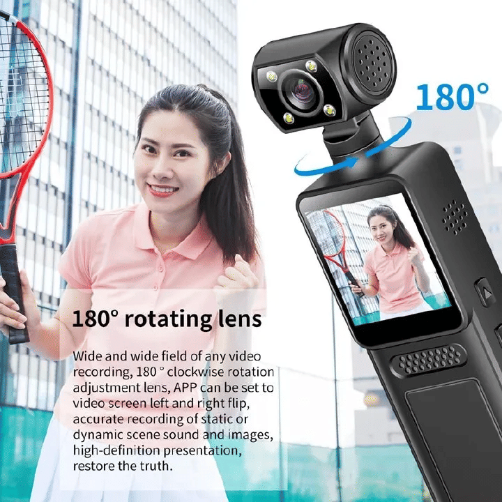 Generic Ultra HD 4K WiFi Action Camera Portable Black